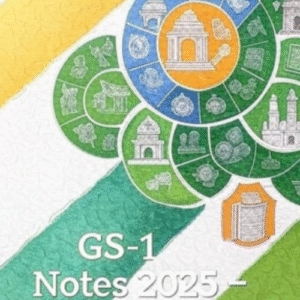 GS 1 - UPSC Mains 2025